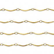 Benodigdheden van Stainless steel Roestvrij staal (RVS) jasseron curved Gold