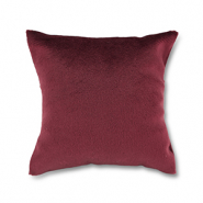 Sieraden display kussentje velvet Bordeaux red