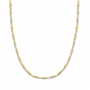 Kettingen van Stainless steel Roestvrij staal (RVS) oval Gold