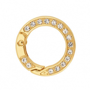 Gekleurde onderdelen voor sleutelhanger ring Gold