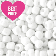 Rocailles 6/0 (4mm) White