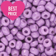 Rocailles 6/0 (4mm) Lilac purple