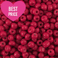 Rocailles 8/0 (3mm) Red