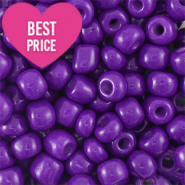 Rocailles 12/0 (2mm) Dark purple