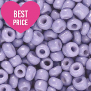 Rocailles 8/0 (3mm) Oriental iris lilac