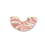 hangers van polymeer arch Light peach pink-light brown