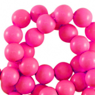 18 mm kralen van acryl shiny Fuchsia pink