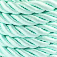 Musthave koord twisted 10mm Light turquoise