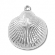 Bedels van Stainless steel Roestvrij staal (RVS) shell Silver