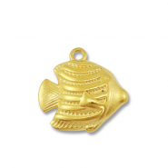 Bedels van Stainless steel Roestvrij staal (RVS) fish Gold