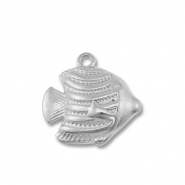 Bedels van Stainless steel Roestvrij staal (RVS) fish Silver