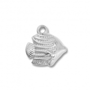 Bedels van Stainless steel Roestvrij staal (RVS) fish Silver