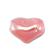 Grieks keramiek DQ heart Mauve pink