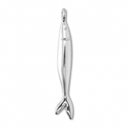 Metaal bedels DQ fish Antiek zilver (nikkelvrij)