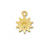 Metaal bedels DQ sun Goud (nikkelvrij)