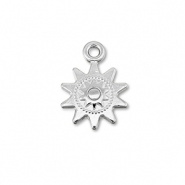 Metaal bedels DQ sun Antiek zilver (nikkelvrij)