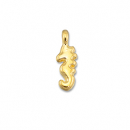 Metaal bedels DQ seahorse Goud (nikkelvrij)
