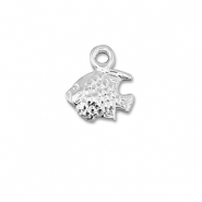Metaal bedels DQ fish Antiek zilver (nikkelvrij)