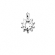 Metaal bedels DQ sun Antiek zilver (nikkelvrij)