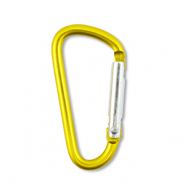 Gekleurde onderdelen voor sleutelhanger Shiny golden yellow