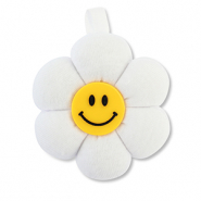 Statement hangers flower White-yellow-black