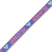 BY31&reg; Tekstlint "Amour" Lavender blue-pink-light blue-gold