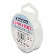 Rijgdraad Beadalon Supplemax 0.40mm Clear