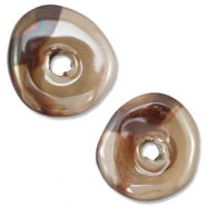 Grieks keramiek DQ donut Brown