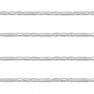 Benodigdheden van Stainless steel Roestvrij staal (RVS) jasseron flat Silver