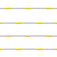 Benodigdheden van Stainless steel Roestvrij staal (RVS) jasseron with rod Silver-yellow