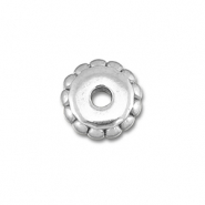 Kralen van Stainless steel Roestvrij staal (RVS) spacer 5mm Silver