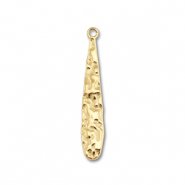 Bedels van Stainless steel Roestvrij staal (RVS) drop Gold