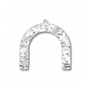 Bedels / connector van Stainless steel Roestvrij staal (RVS) arch Silver