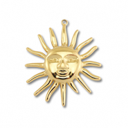 Bedels van Stainless steel Roestvrij staal (RVS) sun Gold