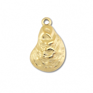 Bedels van Stainless steel Roestvrij staal (RVS) shell Gold