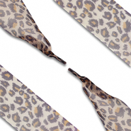 Musthave veters organza leopard Light brown-brown-black