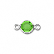 Benodigdheden van Stainless steel Roestvrij staal (RVS) connector round Silver-green