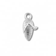 Bedels van Stainless steel Roestvrij staal (RVS) corn on the cob Silver