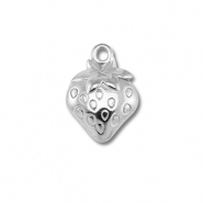 Bedels van Stainless steel Roestvrij staal (RVS) strawberry Silver