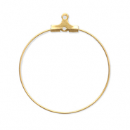 Benodigdheden van Stainless steel Roestvrij staal (RVS) creolen oorring hangers Gold