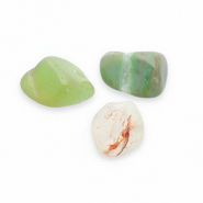 Kralen natuursteen agaat Multicolour green
