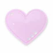 Statement hangers heart Lilac purple
