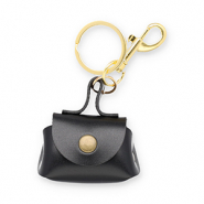 Sleutelhangers handbag Black-gold