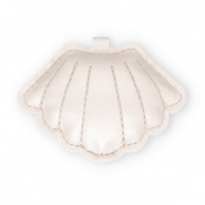 Statement hangers shell Ivory white