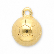 Metaal bedels DQ football Goud (nikkelvrij)