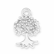 Metaal bedels DQ tree Antiek zilver (nikkelvrij)