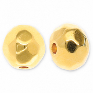 Metaal kralen DQ facet geslepen 6mm Goud (nikkelvrij)