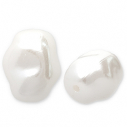 Zoetwaterparels imitatie White