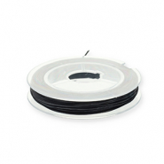 Elastiek draad 0.8mm Black
