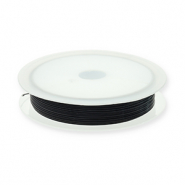 Elastiek draad 0.5mm Black